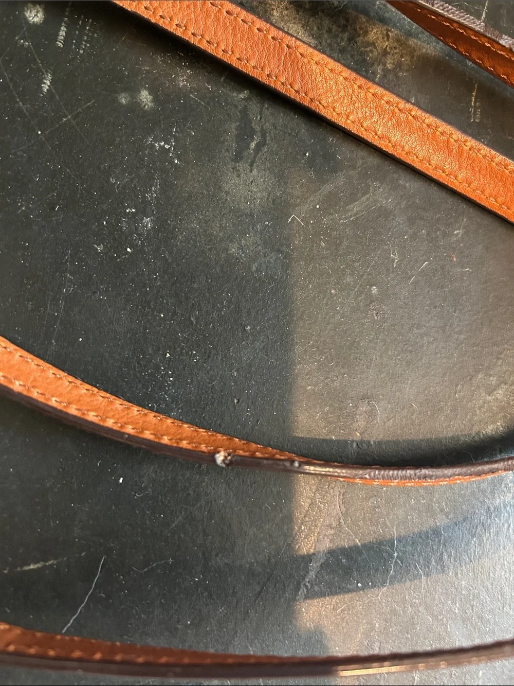 Michael Kors Tan and Brown MK Logo Chain-Handle Tote